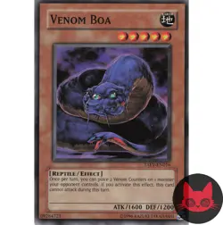 Yugioh Venom Boa TAEV-EN016 Common LP - Image 1