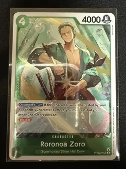 Roronoa Zoro PRB02-006 R - One Piece TCG The Best Vol. 2 NM - Image 1