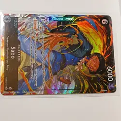 one piece sabo PRB02-014 premium booster foil character 6 cost 6000 power engli… - Image 1