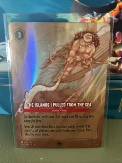 Disney Lorcana The Islands I Pulled From The Sea 216/204 Maui Enchanted - Image 1