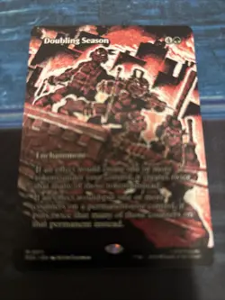 Mtg Doubling Season (Borderless) Teenage Mutant Ninja Turtles Source Material... - Image 2