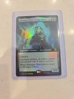 Mutagen Man, Living Ooze (Extended Art) Foil Teenage Mutant Ninja Turtles - MTG - Image 1