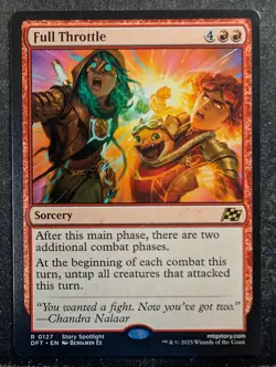 Full Throttle - Aetherdrift (MTG) - Image 1