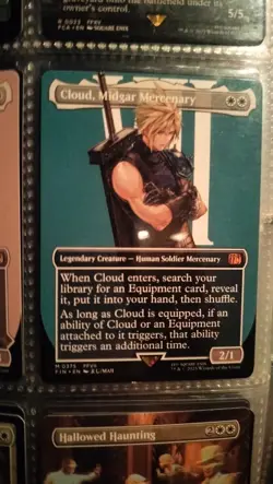 Cloud, Midgar Mercenary (Borderless) Final Fantasy Regular - Image 1
