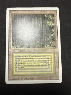 Bayou Revised Edition Dual Land Magic: The Gathering NM/LP condition - Image 1