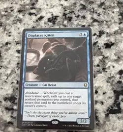 Displacer Kitten MTG Battle for Baldurs Gate Rare - Image 1