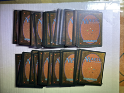 MTG total of 110 4rd Ed basic lands Majority M/NM all land types 1995 - Image 3