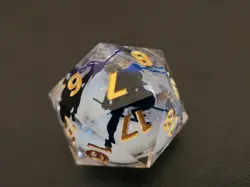 Ninja Turtles Turtle Power Liquid Core Spindown D20 Legendary Limited - TMNT MTG - Image 2