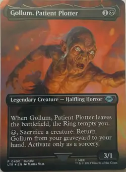 MTG LTR Lord Of The Rings The One Ring FOIL scene set448-451 Plus Original Movie - Image 3