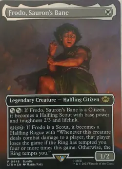 MTG LTR Lord Of The Rings The One Ring FOIL scene set448-451 Plus Original Movie - Image 5