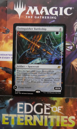 Extinguisher Battleship EOE 242 MTG Spacecraft Artifact - Image 1