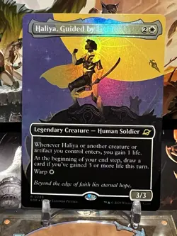 MTG | Haliya, Guided by Light (Borderless) [EOE]✨FOIL✨ - Image 1