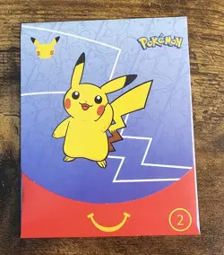 Pokemon McDonalds 25th Anniversary Special Promo 1x Sealed Card Pack - Image 1