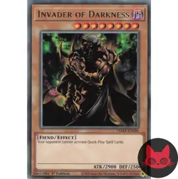 Yugioh Invader of Darkness TAMA-EN046 Rare 1st Edition NM - Image 1