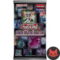 Yugioh Maze of the Master Booster Pack 1st Edition New & Sealed - Image 1