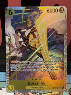 ONE PIECE Borsalino Eb04-058 SR Adventure On Kami’s Island OP15 ENG - Image 2