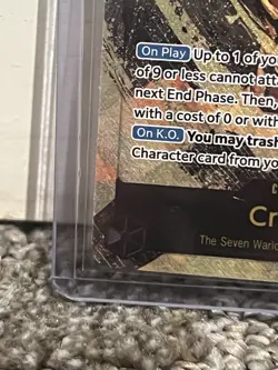 Crocodile OP14-120 Alternate Art SEC One Piece Card Game English - Image 4