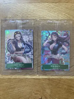 One Piece Japanese TCG Exclusive Asia Mini Tin Vol 2 Set of 6 Sealed - Image 5