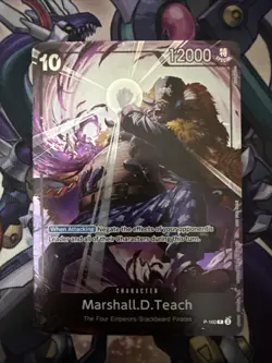 One Piece TCG Marshall.D.Teach Event Pack Vol.8 P-100 Near Mint - Image 1