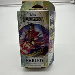 Disney Lorcana Fabled Starter Deck Emerald & Ruby - Image 1