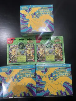 Pokemon Mega Evolution Ascended Heroes ETB Elite Trainer Box X 3 Bundle - Image 3