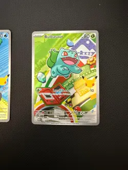 Pokemon TCG First Partner Illustration Collection Series 1 Kanto Starter Set - Image 4