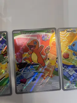 Pokemon TCG First Partner Illustration Collection Series 1 Kanto Starter Set - Image 5