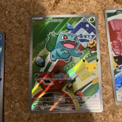 Pokemon TCG First Partner Illustration Collection Series 1 Kanto Starter Set - Image 3