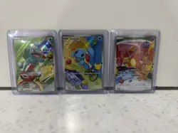 Pokemon TCG First Partner Illustration Collection Series 1 Kanto Starter Set - Image 1