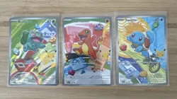 Pokemon TCG First Partner Illustration Collection Series 1 Kanto Starter Set - Image 1