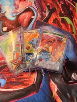 Pokemon TCG First Partner Illustration Collection Series 1 Kanto Starter Set - Image 2