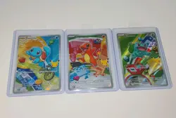 Pokemon TCG First Partner Illustration Collection Series 1 Kanto Starter Set - Image 1