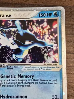 Kingra EX 92/97 EX Dragon Very Lightly Played, Almost NM Pokemon Card - Image 3