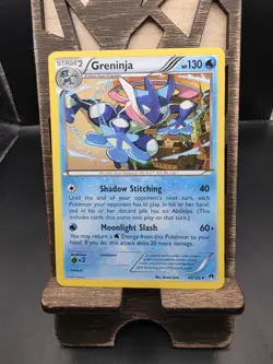 Pokemon TCG Greninja Breakpoint 40/122 Regular Rare Non-Holo Card - Image 1