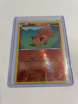 Pokemon Vulpix 18/124 Reverse Holo Dragons Exalted Card - Image 1