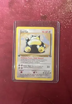 Snorlax 27/64 Jungle Regular 1st Edition Pokemon Card - Image 1