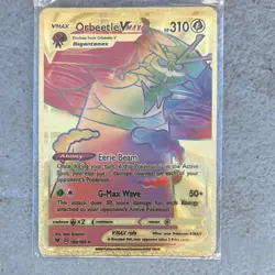 Pokemon VMAX Gold Card Lot Holo 2021 - Blaziken, Orbeetle, Boltund, Rayquaza - Image 3