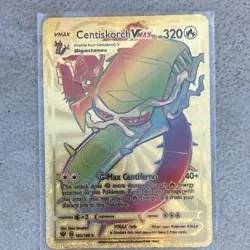 Pokemon VMAX Gold Card Lot Holo 2021 - Blaziken, Orbeetle, Boltund, Rayquaza - Image 5
