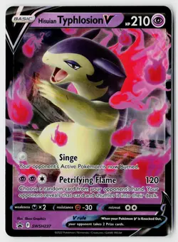 SWSH: Sword & Shield Promo Cards #SWSH237 Hisuian Typhlosion V - Image 1
