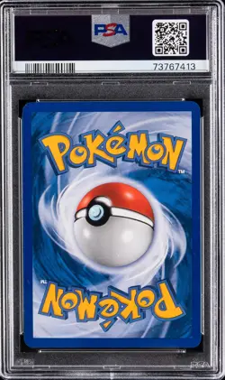 WB MUDKIP #4 POKEMON 2004 KIDS' WB! POKE CARD CREATOR PSA 9 AUTO AUTHENTIC RARE - Image 2