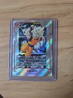 Son Goku - SB02-004 Alternate Art Manga Booster 02 Dragon Ball Card English - Image 1