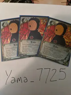 Tobi Chibi TP2 tournament pack Holo CCG TCG Naruto card - Image 1