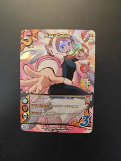 MHA-DLC01 P 5/12 Float Combo | Ochaco Uraraka My Hero Academia Card Game (2021) - Image 1