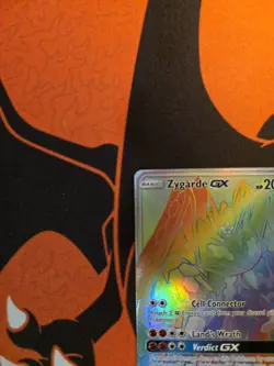 Zygarde GX 136/131 Pokemon TCG Secret Sm-Forbidden Light Rainbow Rare Holo Card - Image 2