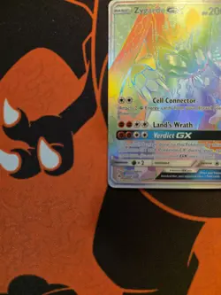 Zygarde GX 136/131 Pokemon TCG Secret Sm-Forbidden Light Rainbow Rare Holo Card - Image 5