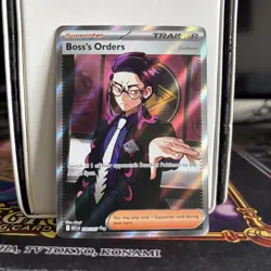 Boss's Orders 256/217 Full Art Ascended Heroes Pokemon Card - Image 1