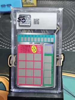 1997 Pokemon Tomy Scratch Card Charmeleon Unscratched CGC 9 - Image 3