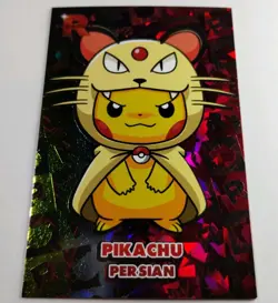 Pikachu Persian Poncho Rainbow Holo Pokemon Rocket Card Database - Image 2