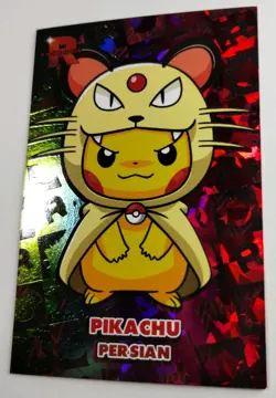 Pikachu Persian Poncho Rainbow Holo Pokemon Rocket Card Database - Image 3
