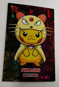 Pikachu Persian Poncho Rainbow Holo Pokemon Rocket Card Database - Image 4